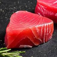 High-grade tuna steaks and premium cuts