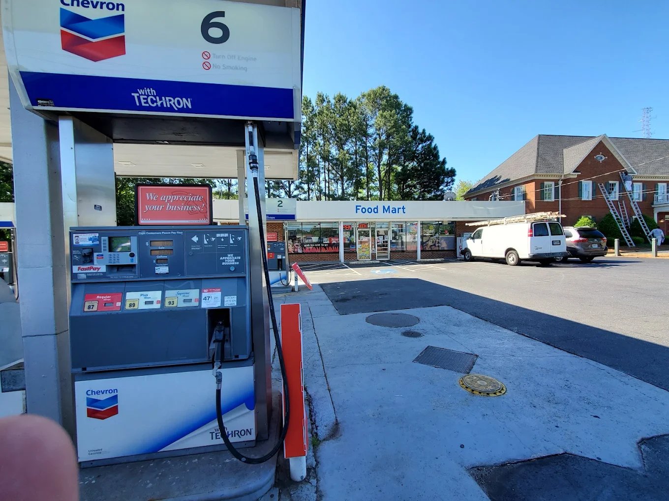 Chevron gas station