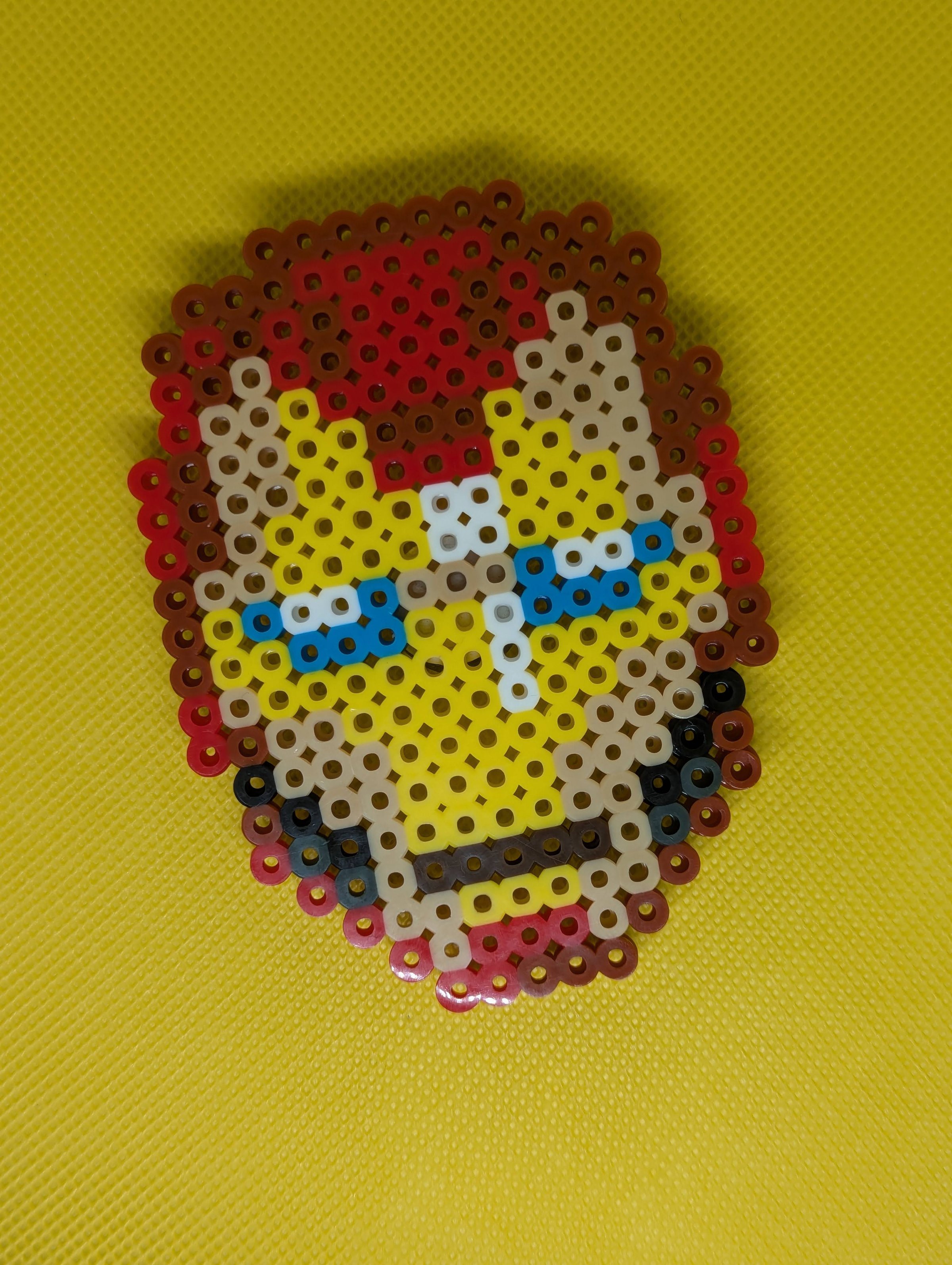 Iron Man Perler Bead Item