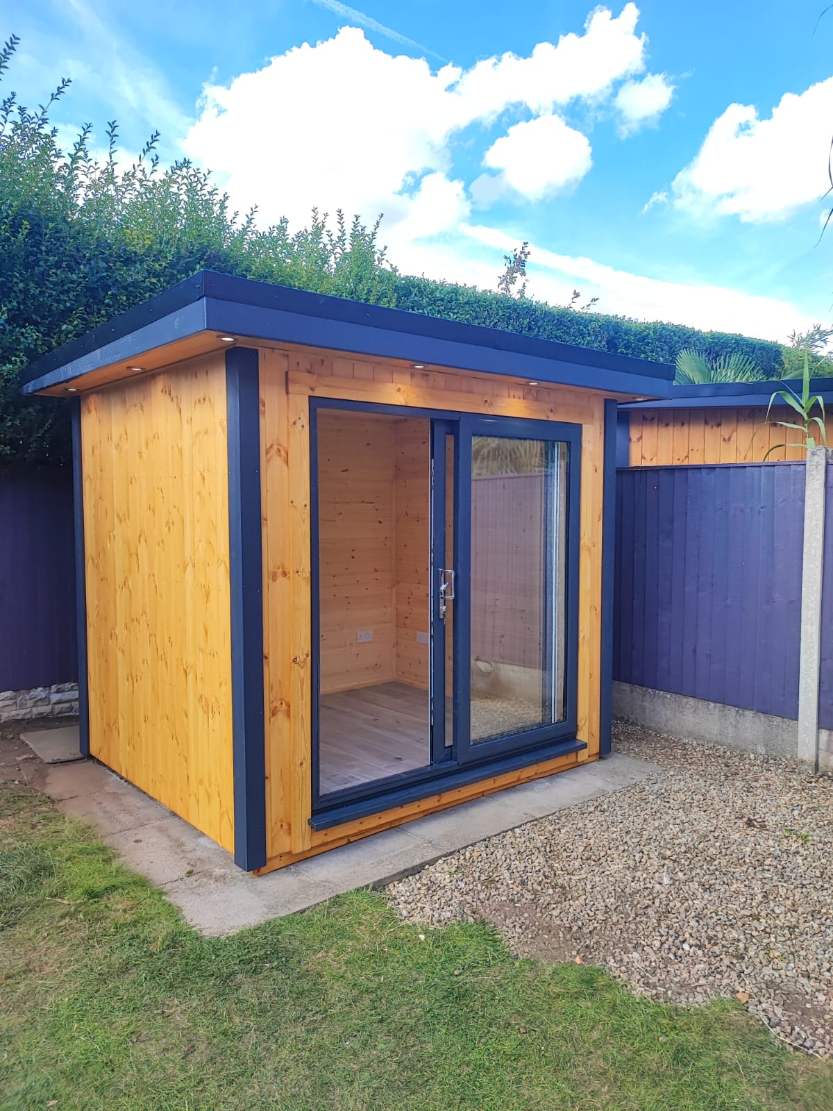 Office Cube side view