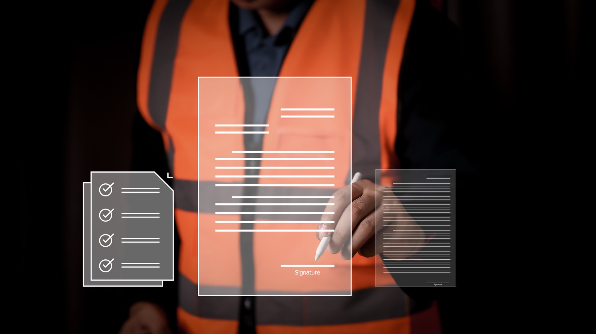 Worker safety compliance documentation