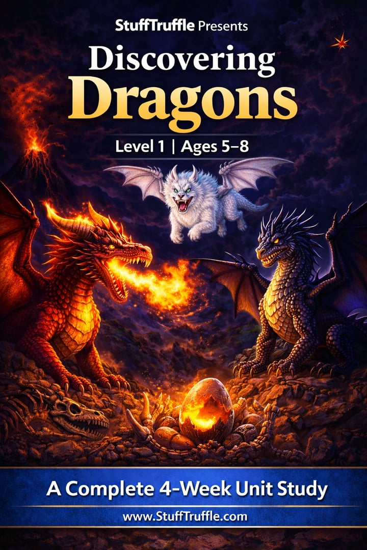 Dragons Unit Study Cover