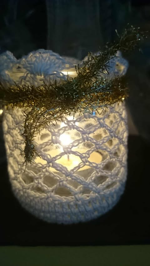 Dekoracja szydełkowa