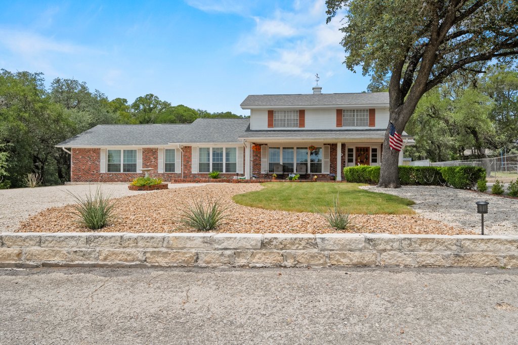 Stunning home exterior at 699 Floral Avenue, New Braunfels, TX