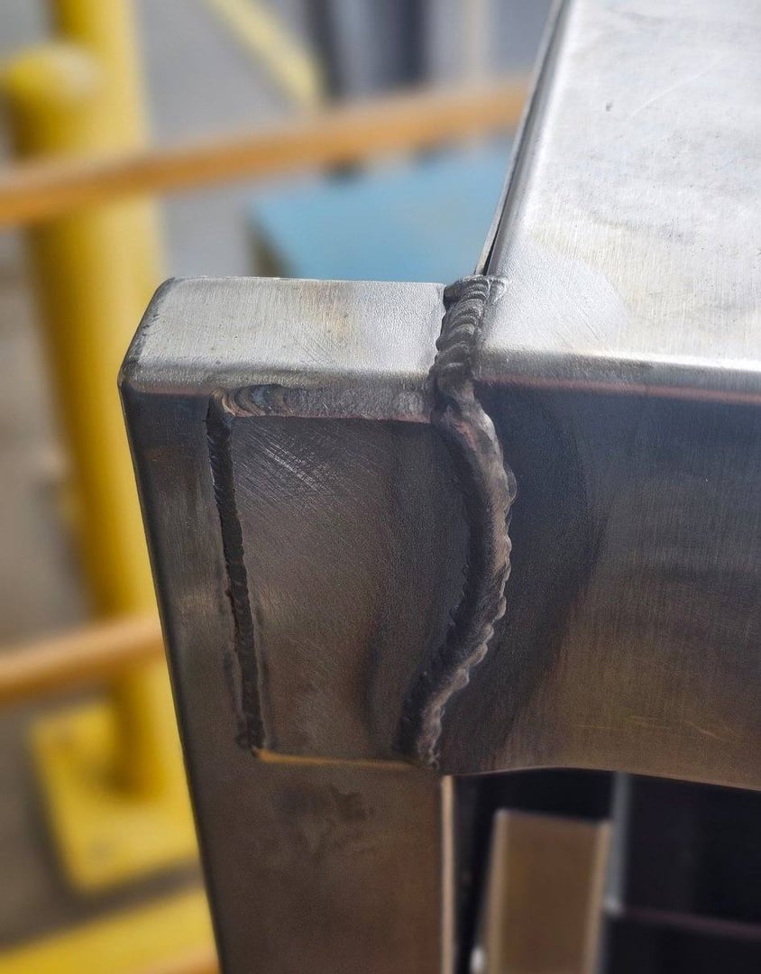 Welding project after repair