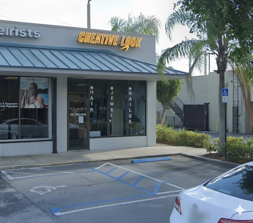 A Creative Look Salon Storefront