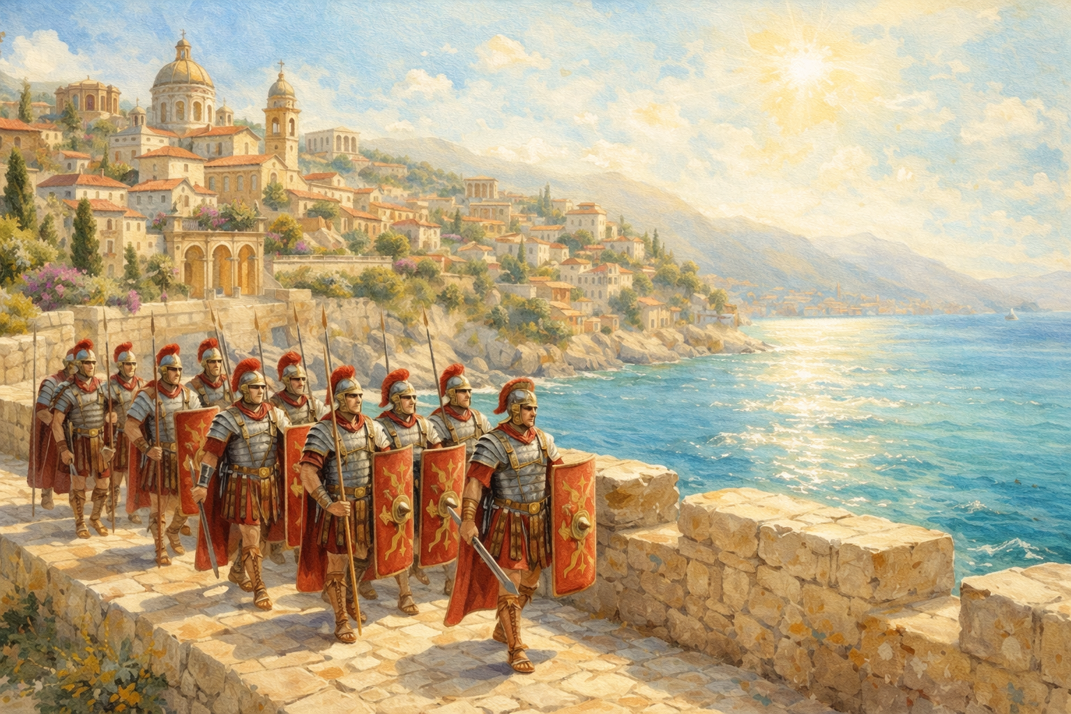 Roman Colosseum - Decuria Talent Shield