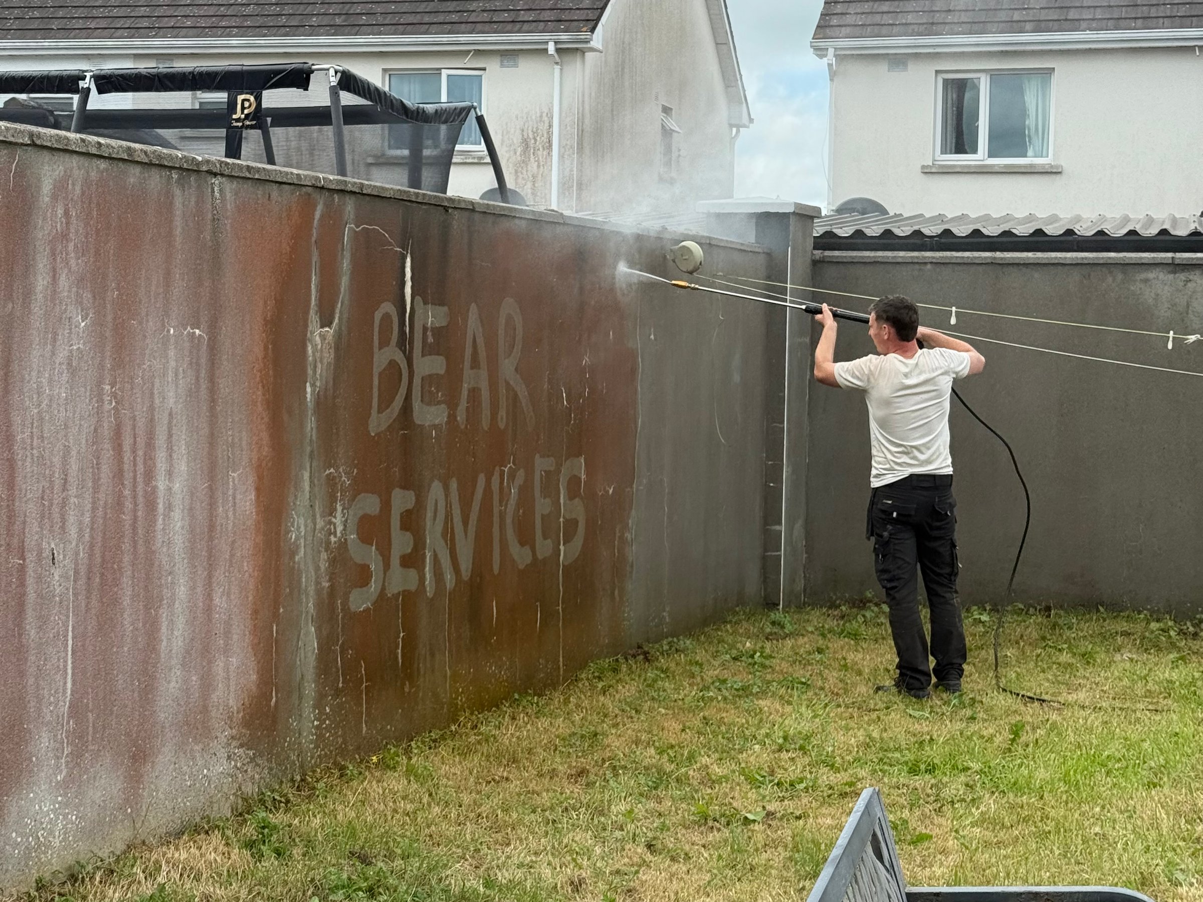 Bear Services exterior cleaning work