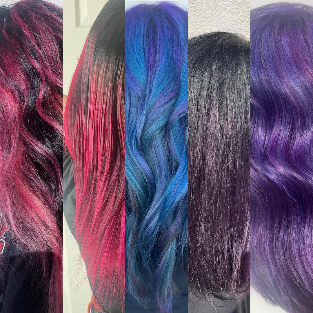 Trinity's hair styling work