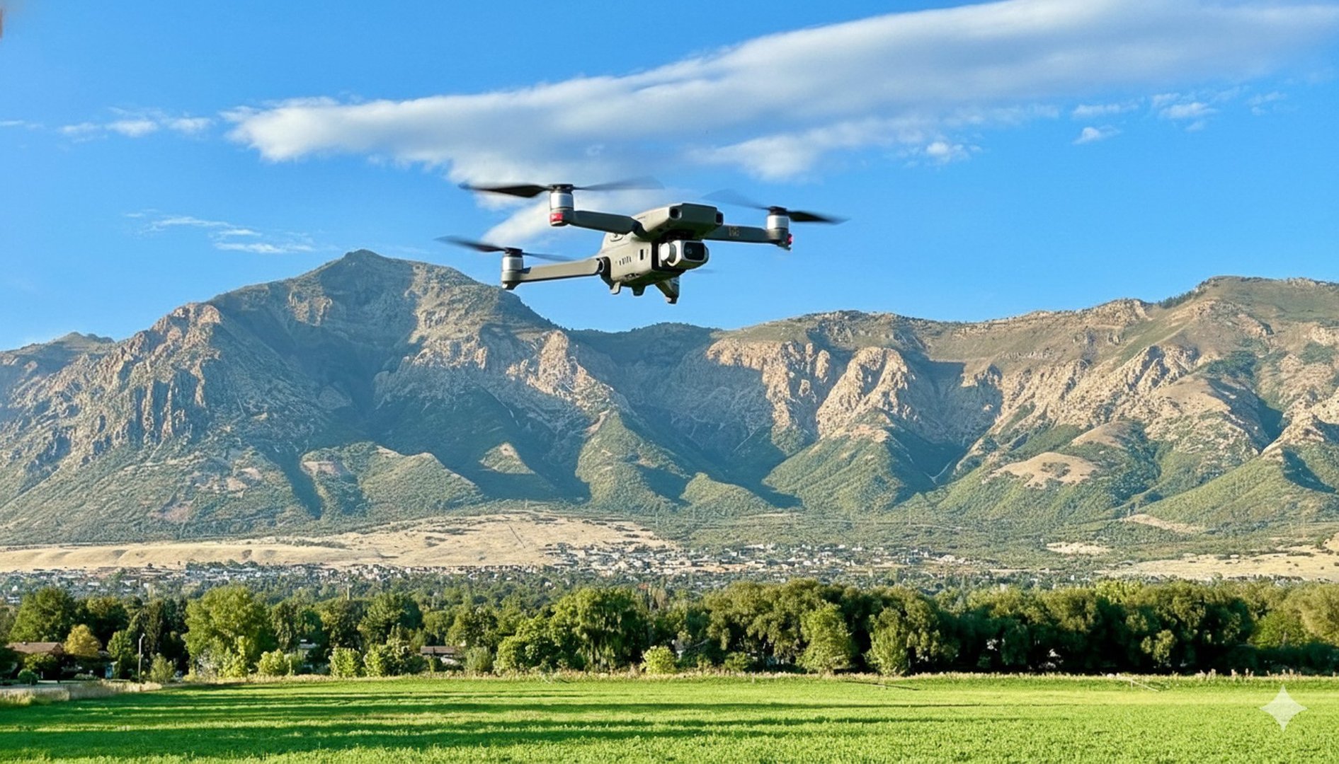 Habitat analysis aerial view