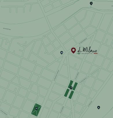 Localização da Cobertura Di Milano em Torres