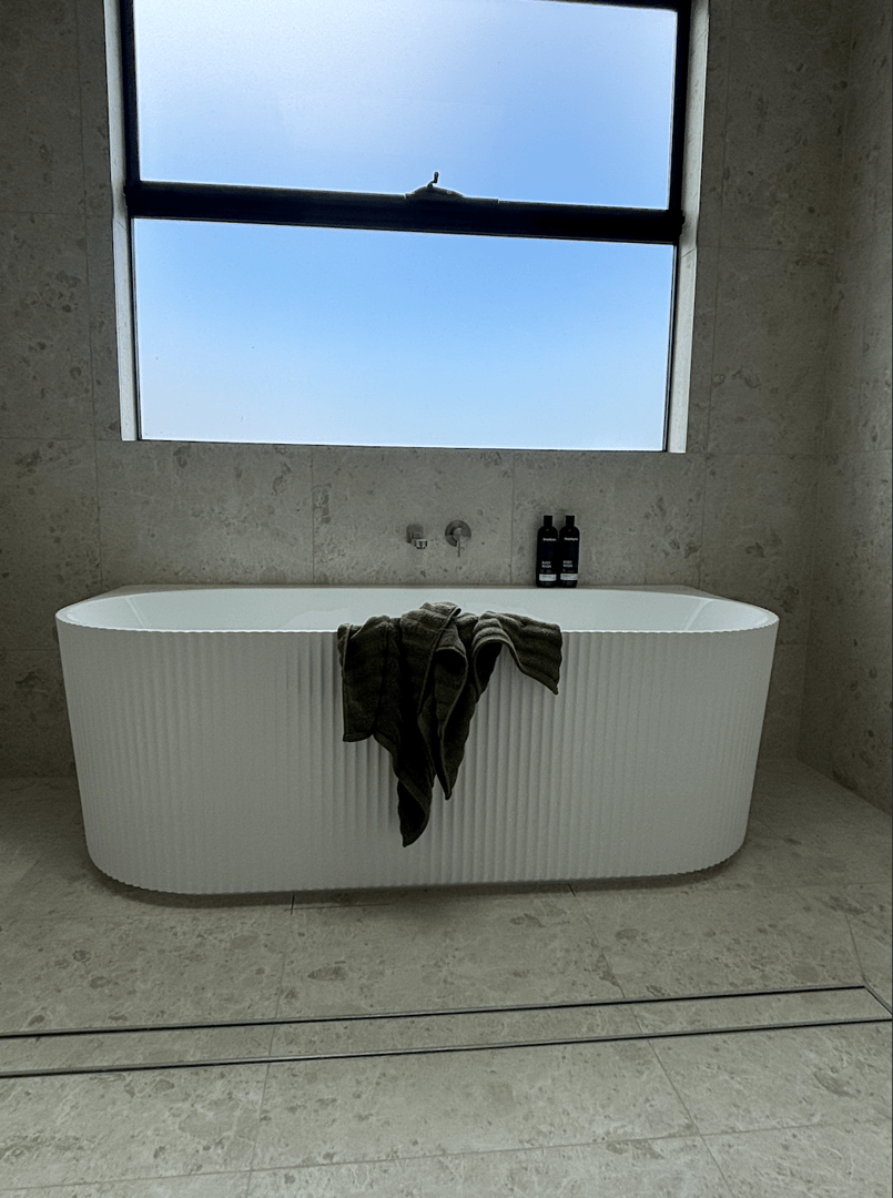 Caulking work example