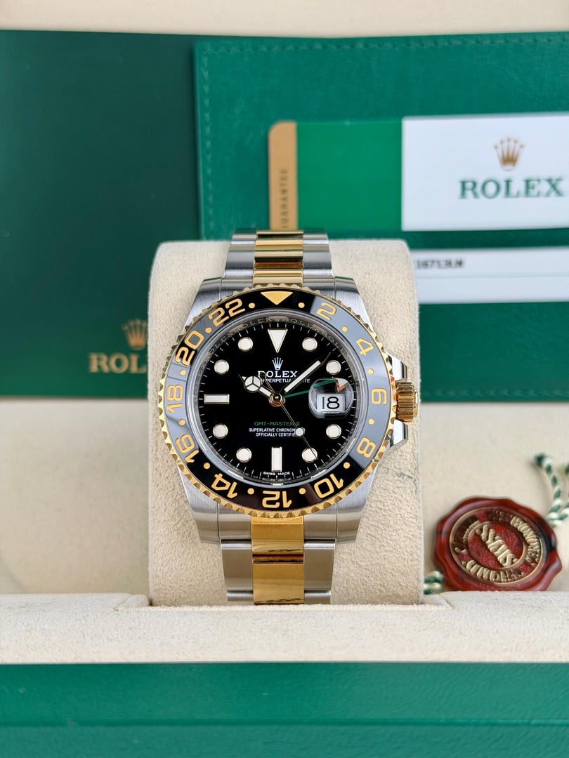Rolex GMT-Master II Two Tone Black