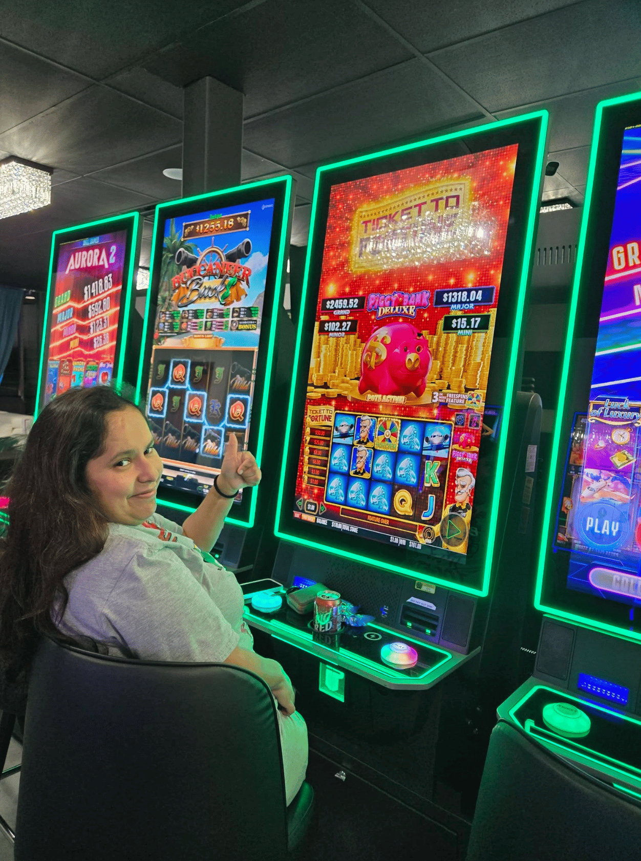 Winner at Lady Luck Skill Games