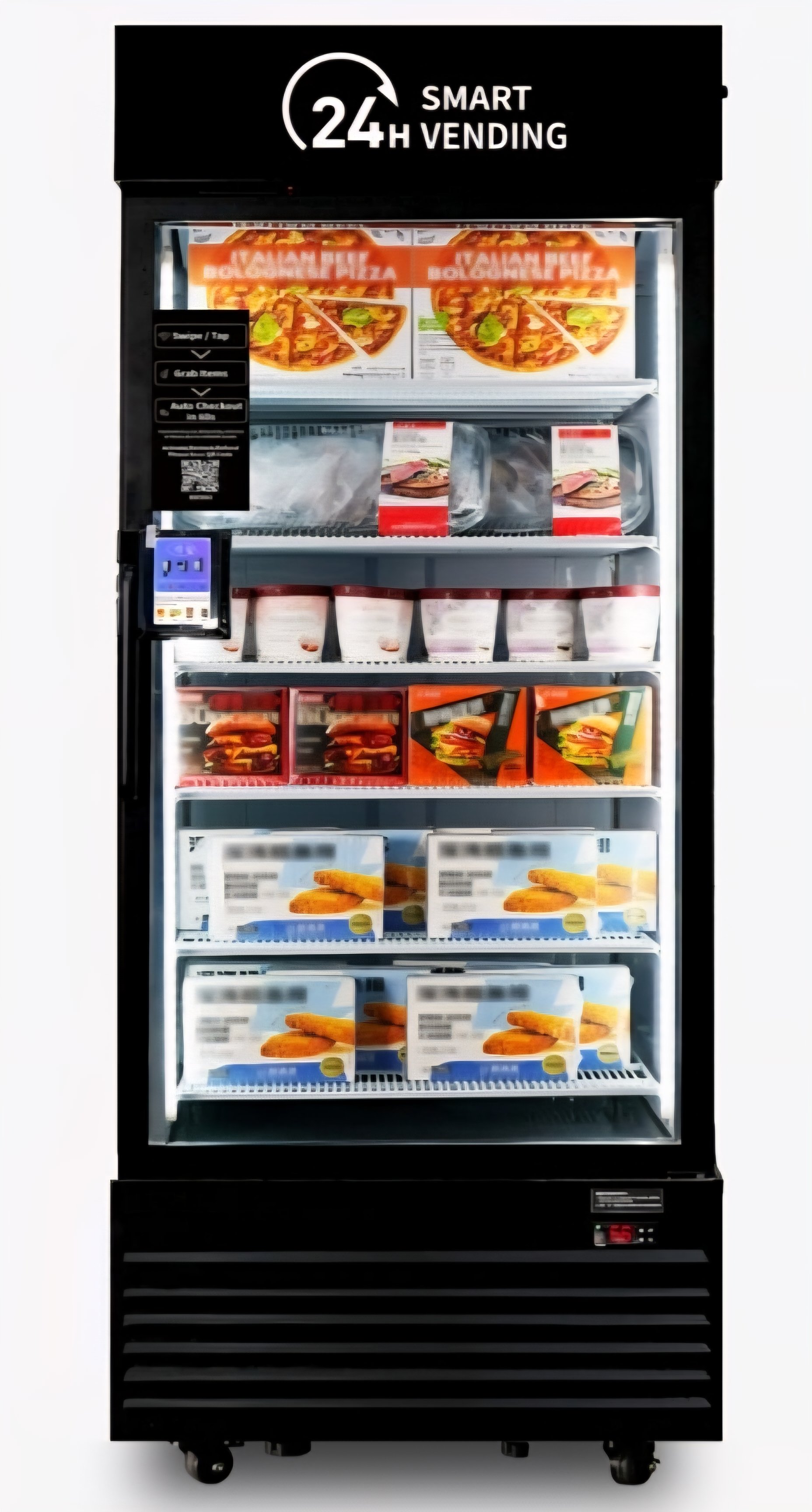 AI Frozen vending machine