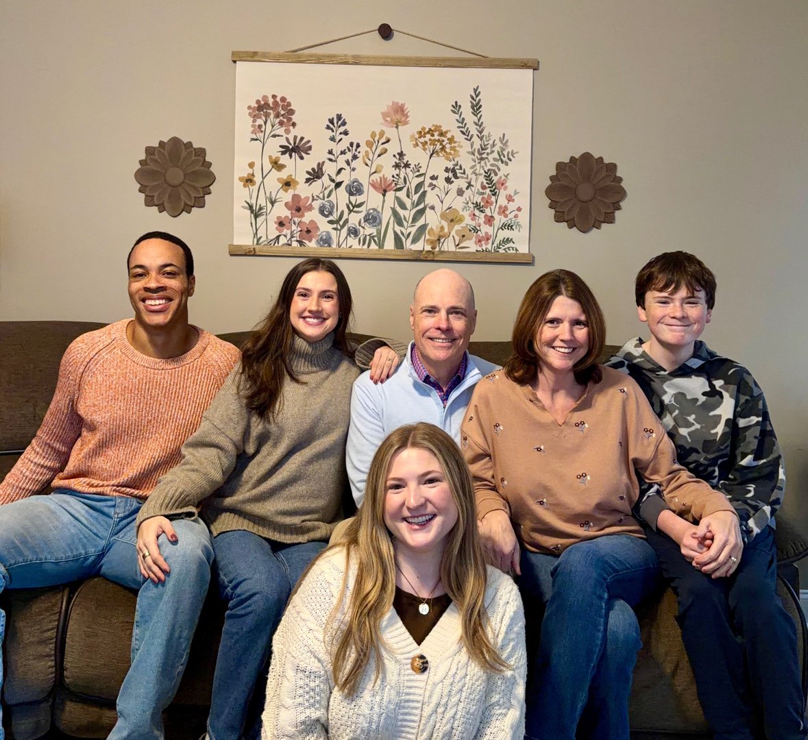 Greg and his wife in community