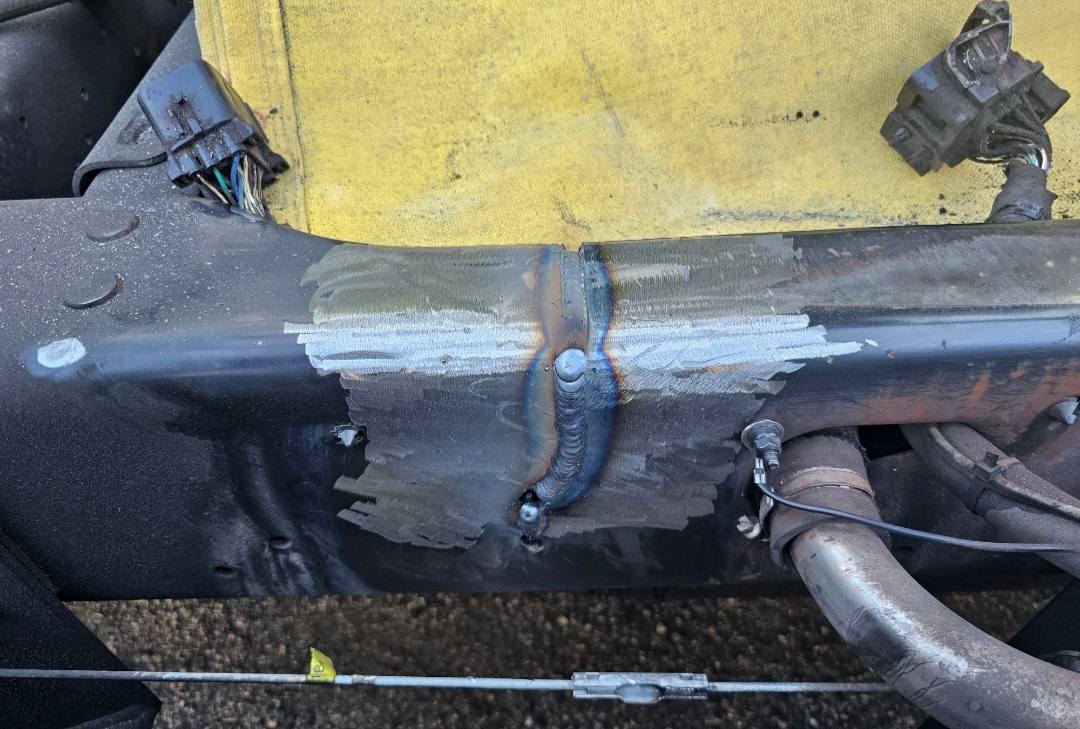 Welding project after repair