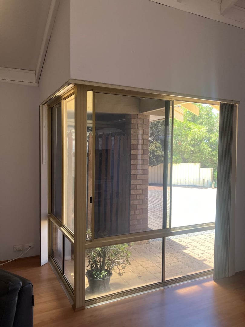 Plantation shutters Perth before after installation transformation home renovation