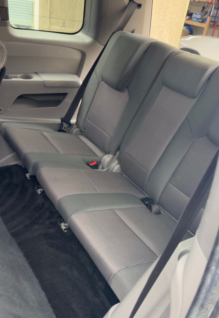 After interior cleaning