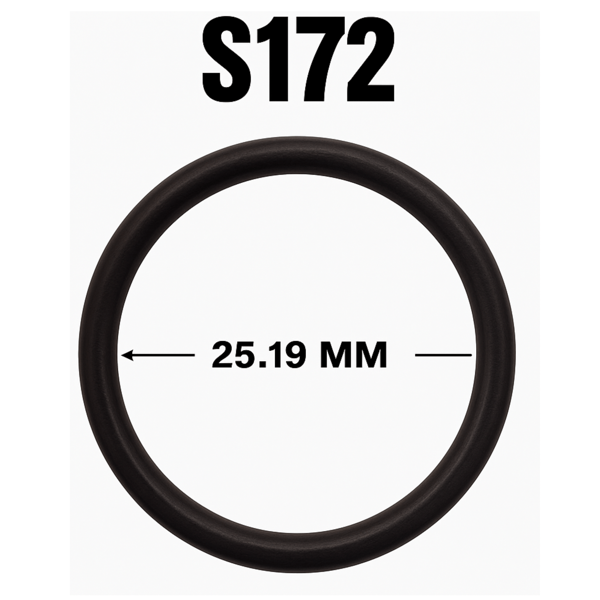 S172 Oring Inyector Vortec Primera Generacion Inferior