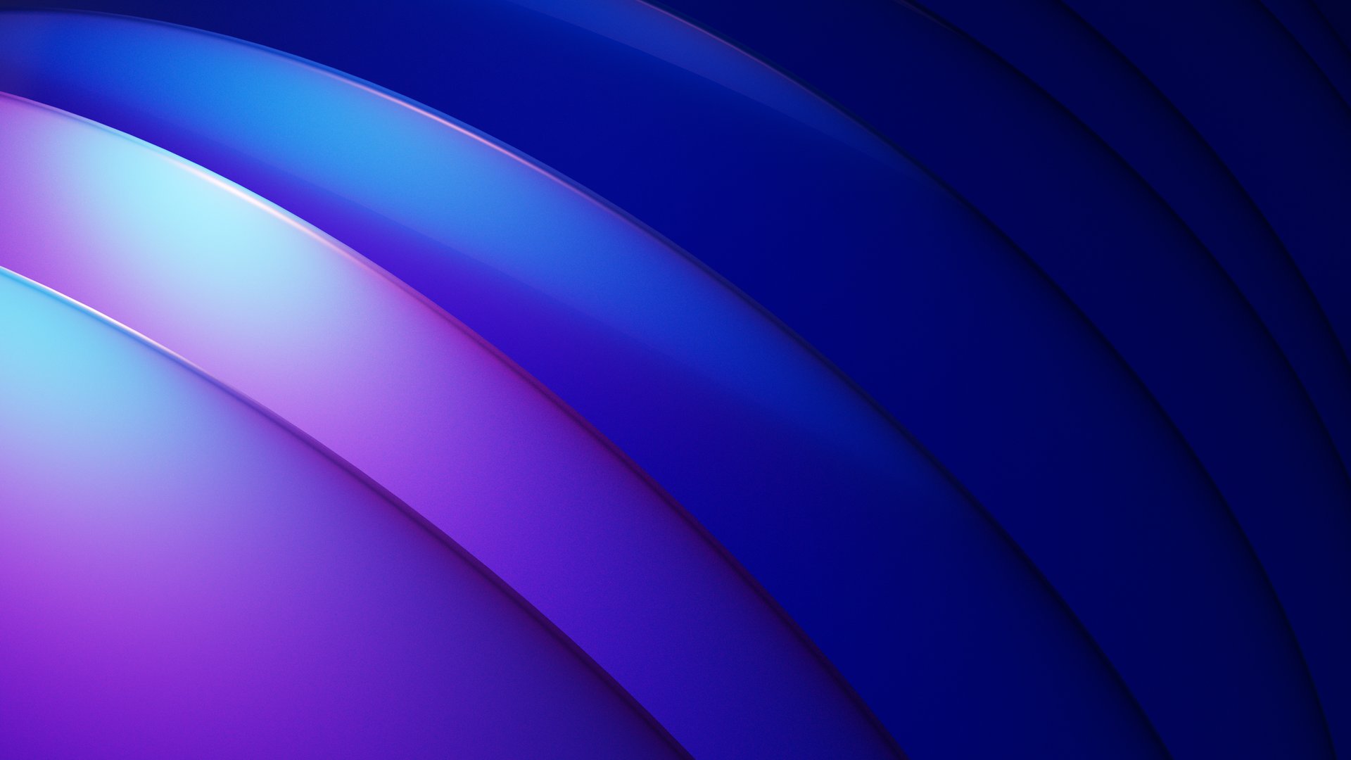 Abstract blue background with 3D circles