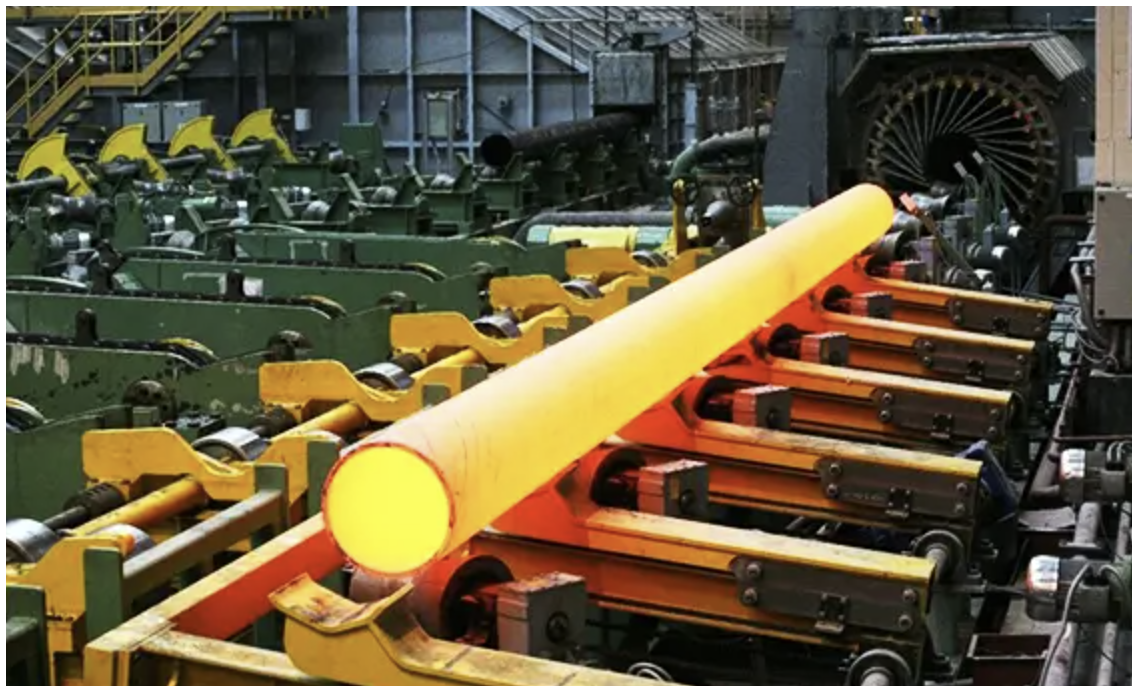 Industrial pipe manufacturing and transportation