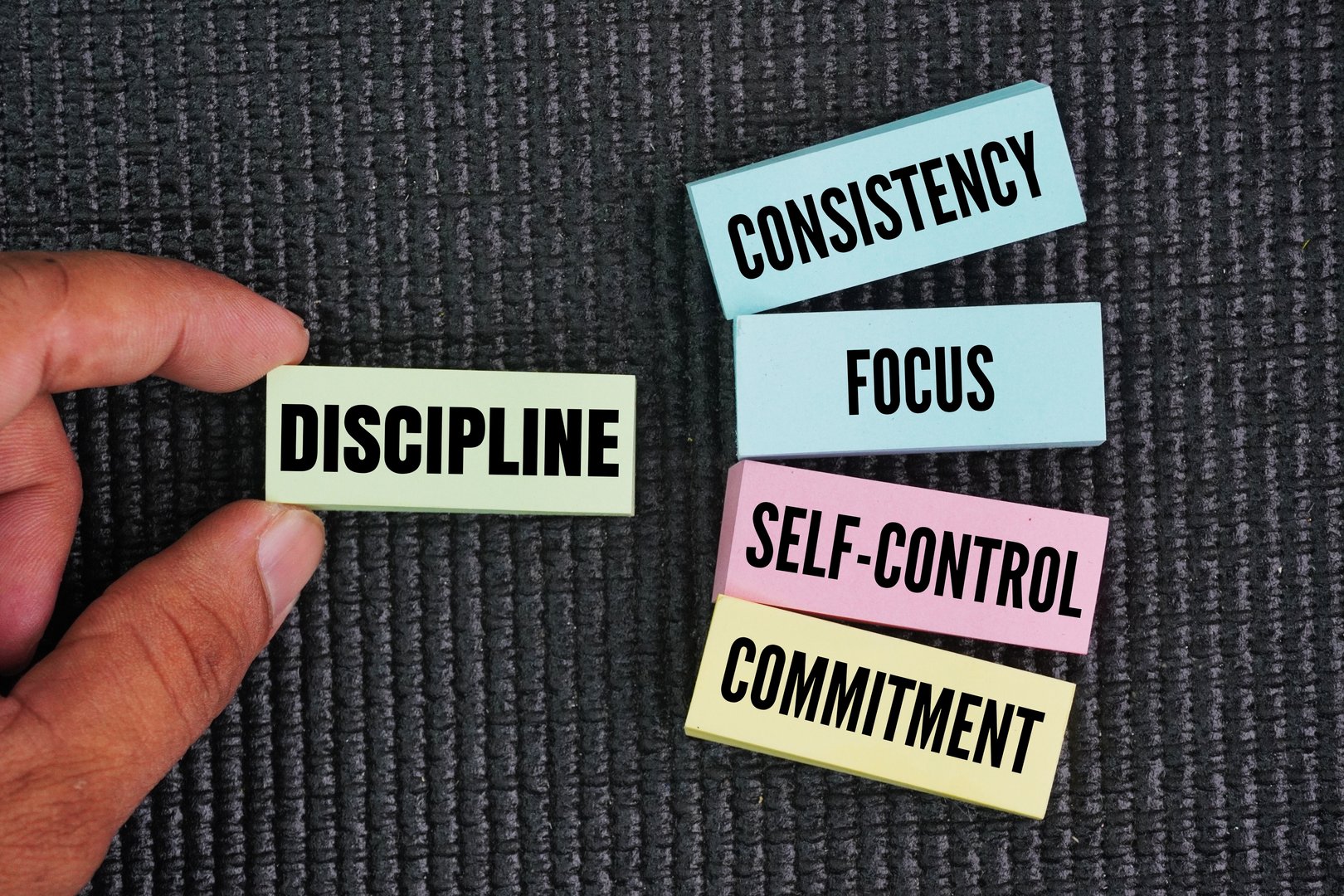 Discipline success background