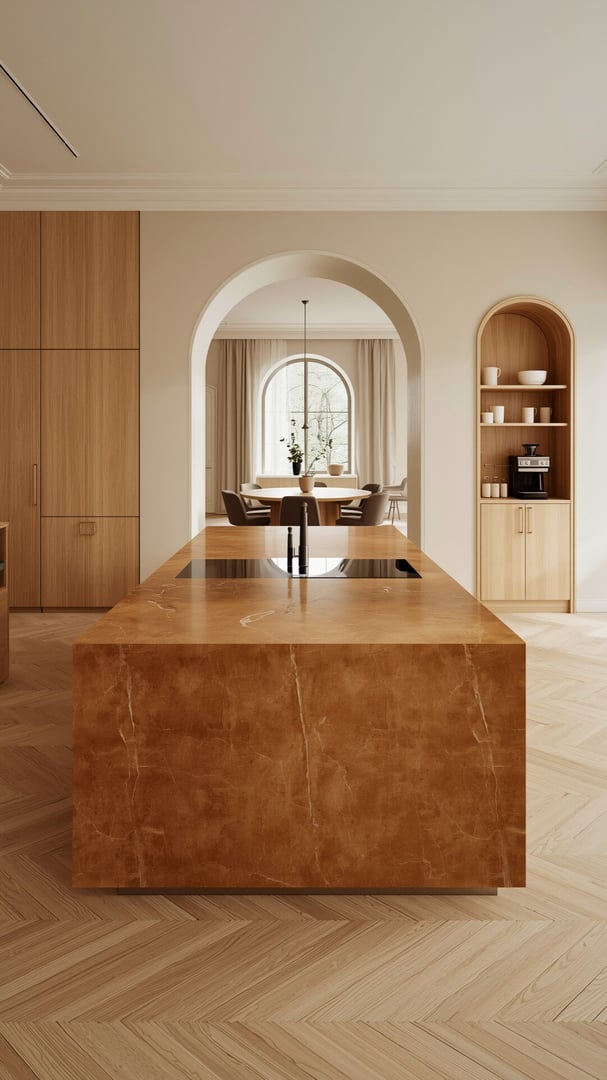 Lyst og luftig kjøkkendesign