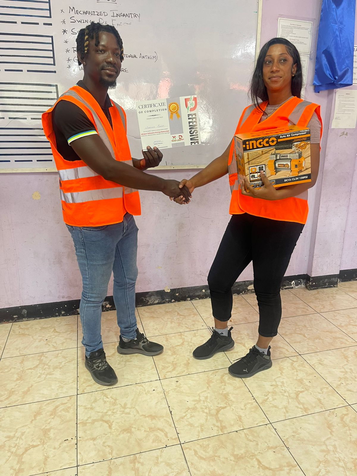 Kriticals Defensive Driving School mentorship program