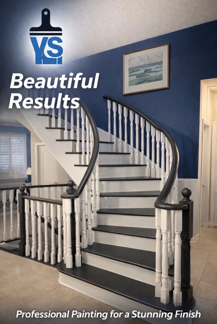 Interior painting transformation project by VS Paint