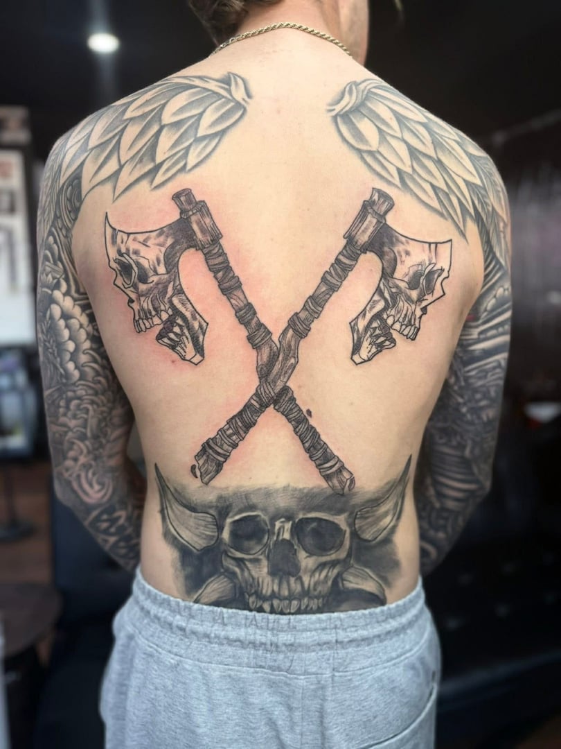 Twin City Tattoo custom artwork