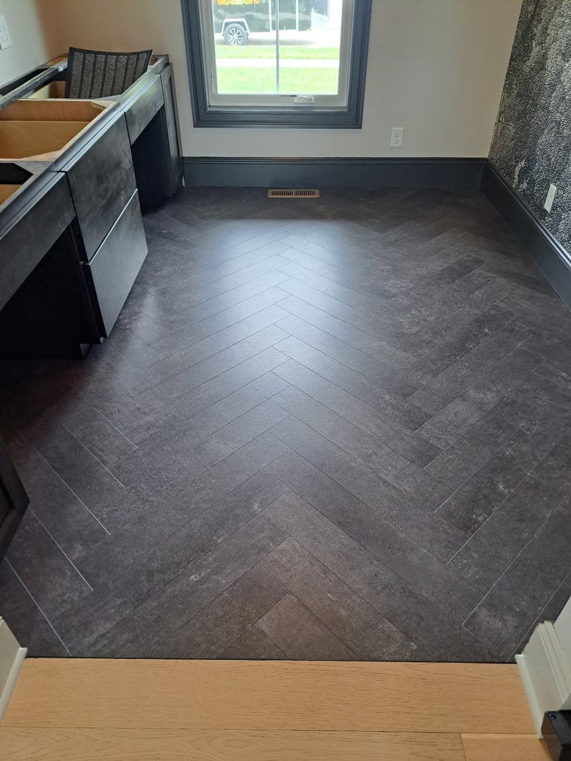 Quality flooring installation by Banker Flooring Solutions