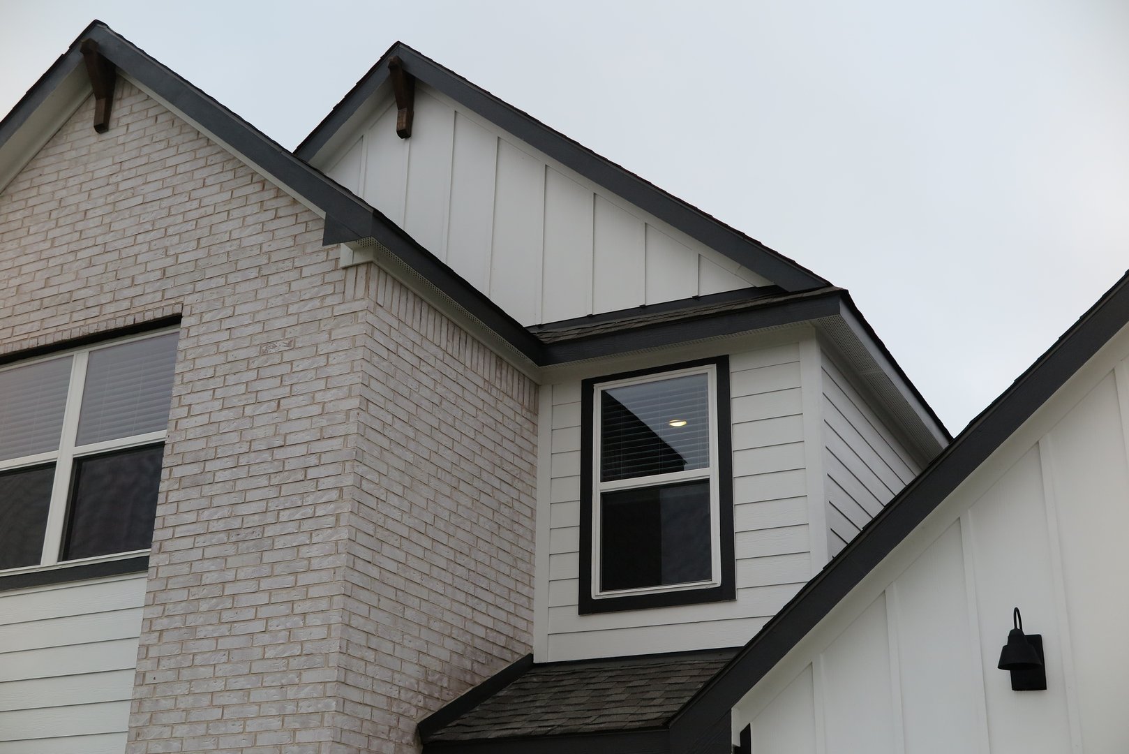 Professional painter applying paint