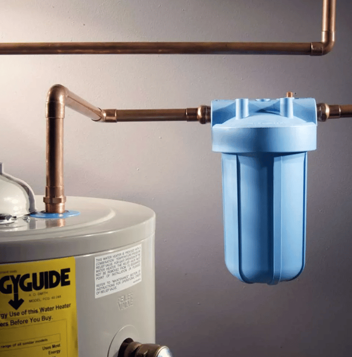 Water treatment system installation