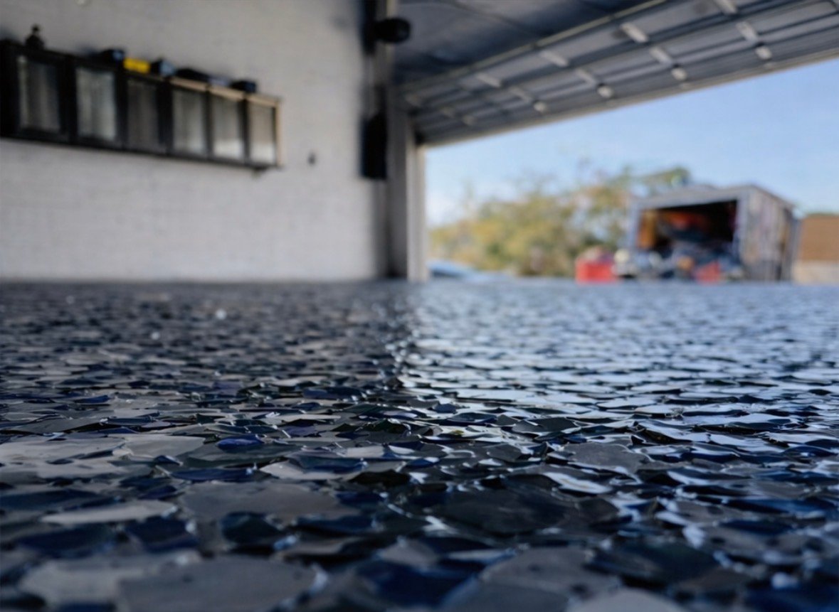 Epoxy flooring project - commercial space