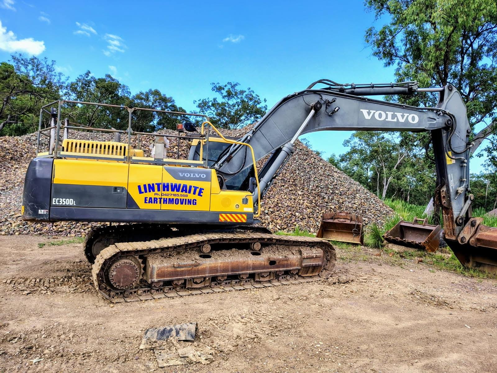 Professional earthmoving equipment