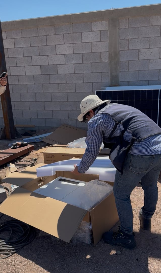 Panel solar 450W para techo
