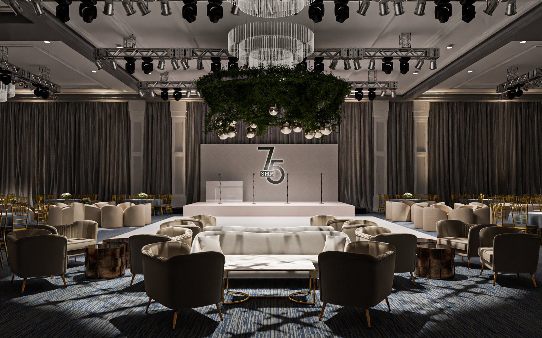 Vista del proyecto Eventos