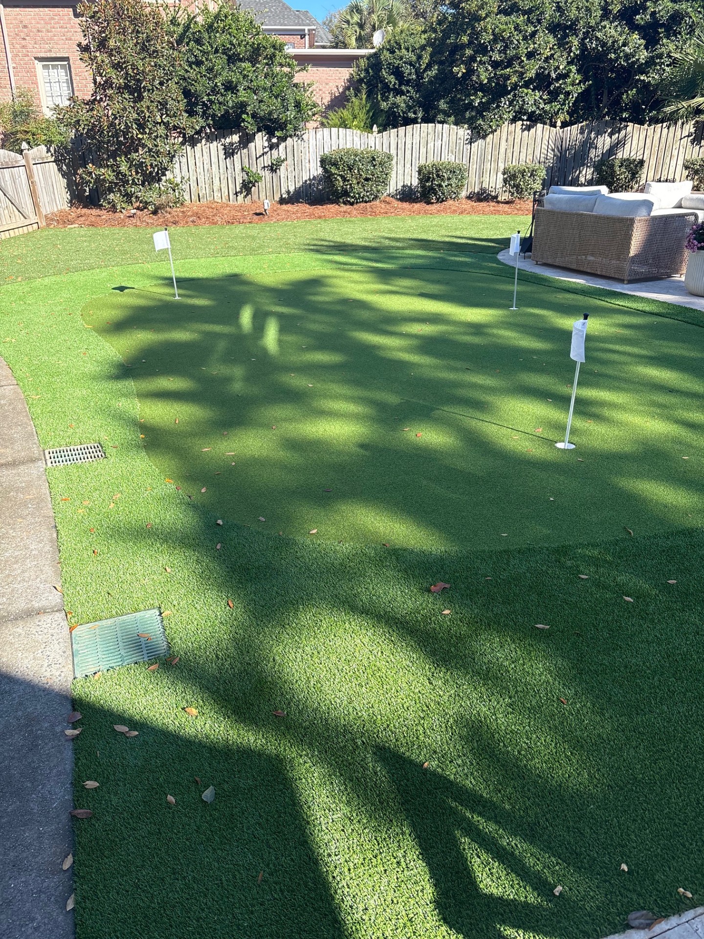 Turf installation project