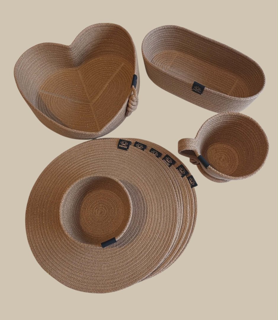 Nowy wyrób ręcznie szyty ze sznurka bawełnianego