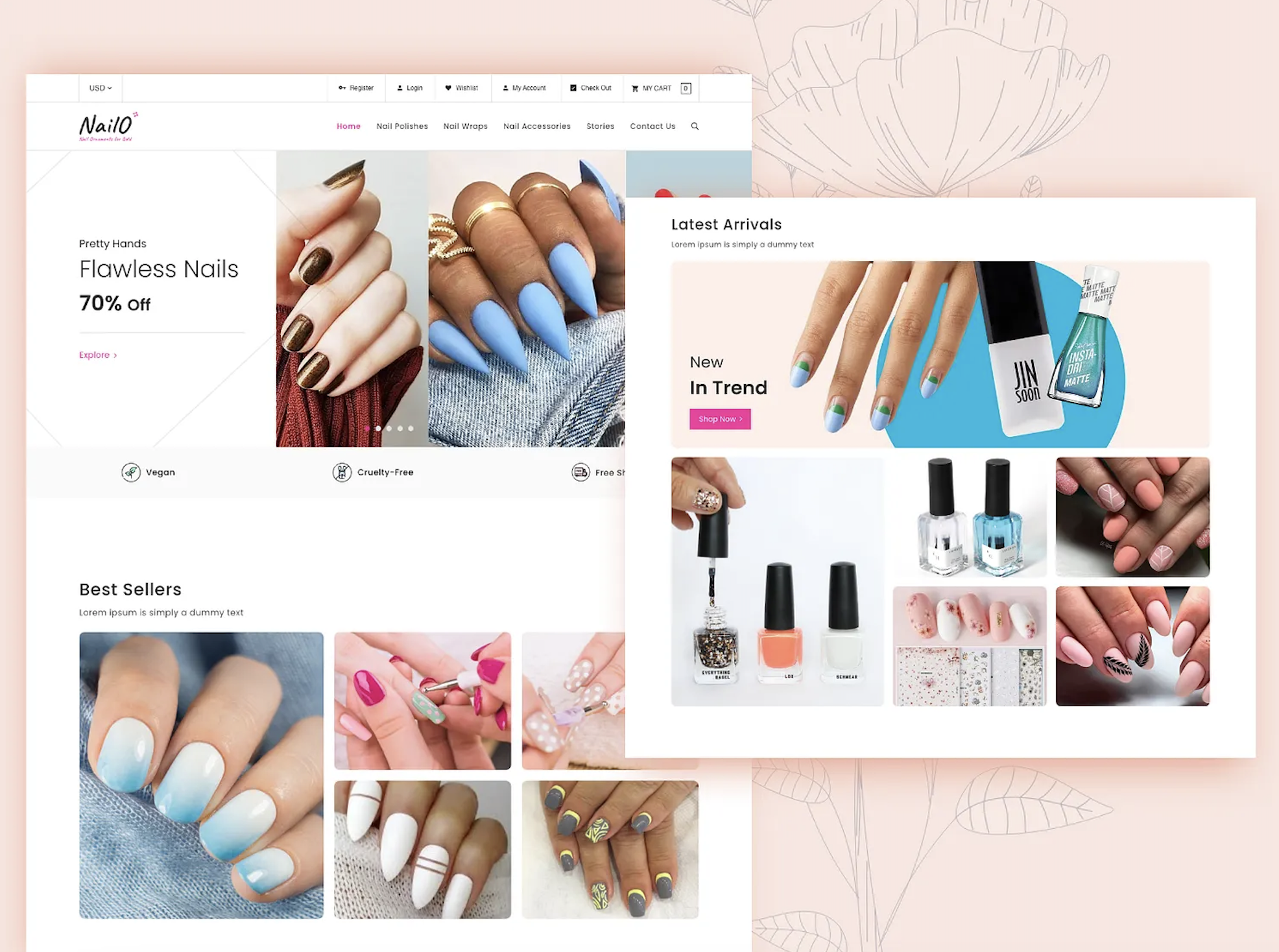 Website Nail Art