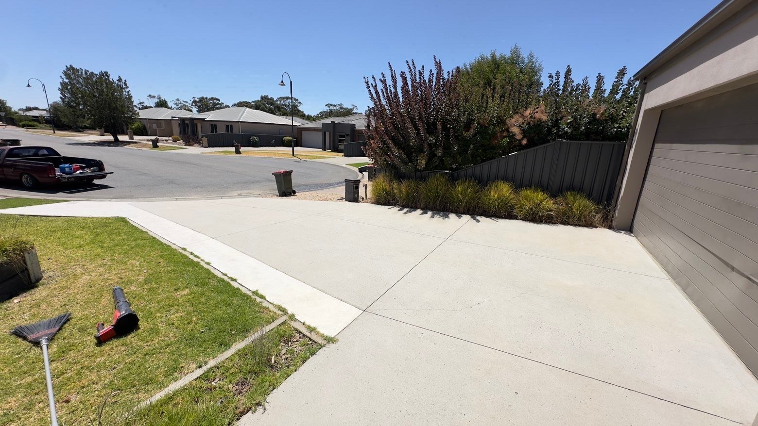 After - Patio after cleaning