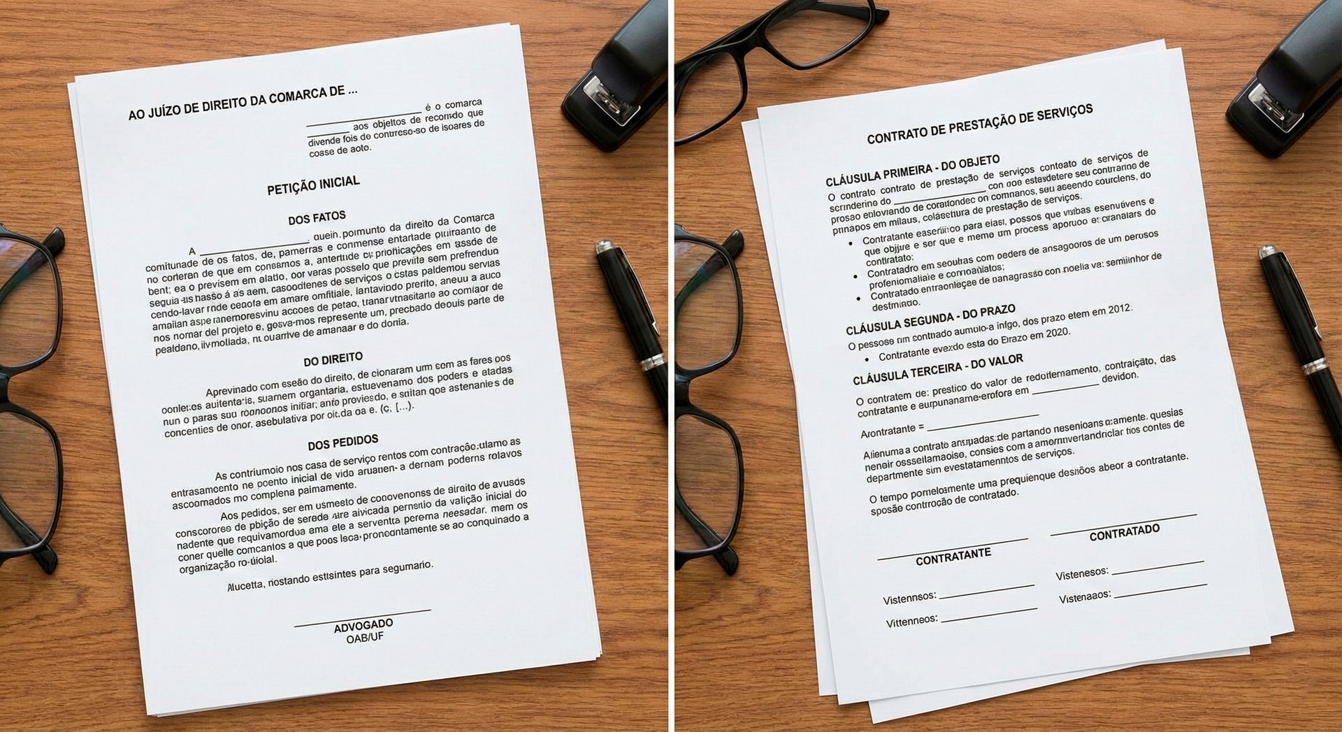 Banco de Petições e Contratos Profissional