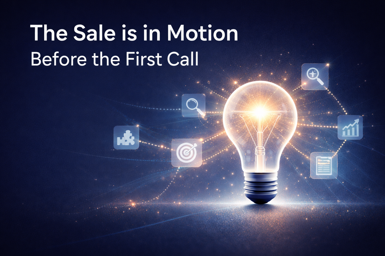 Abstract flowing lines in warm orange and blue tones