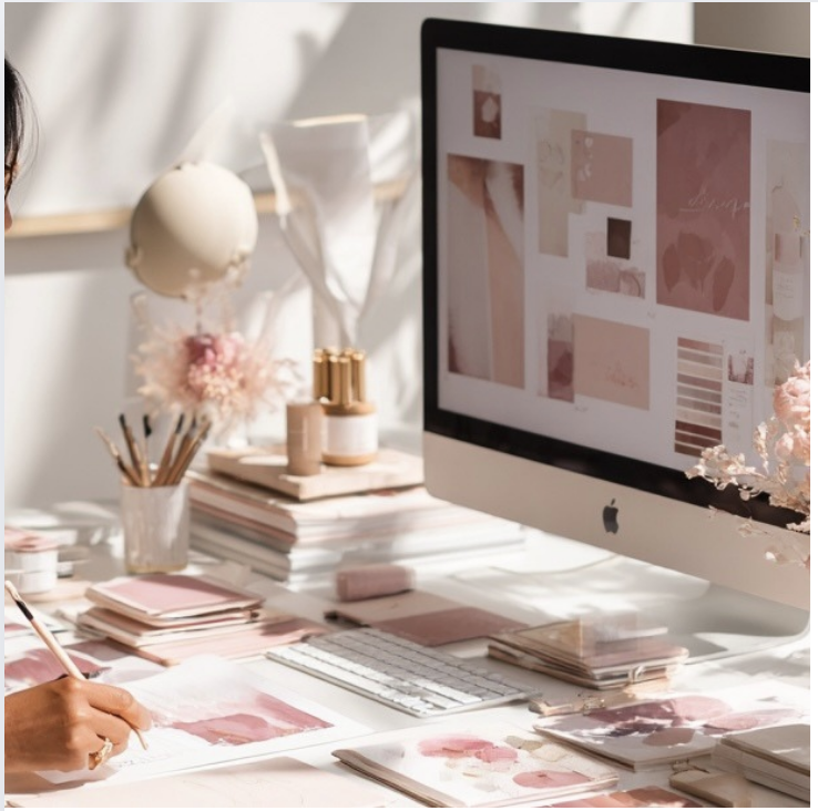 Minimalist branding design