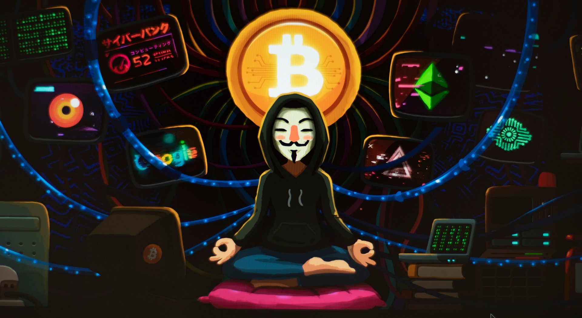 Bitcoin trading chart