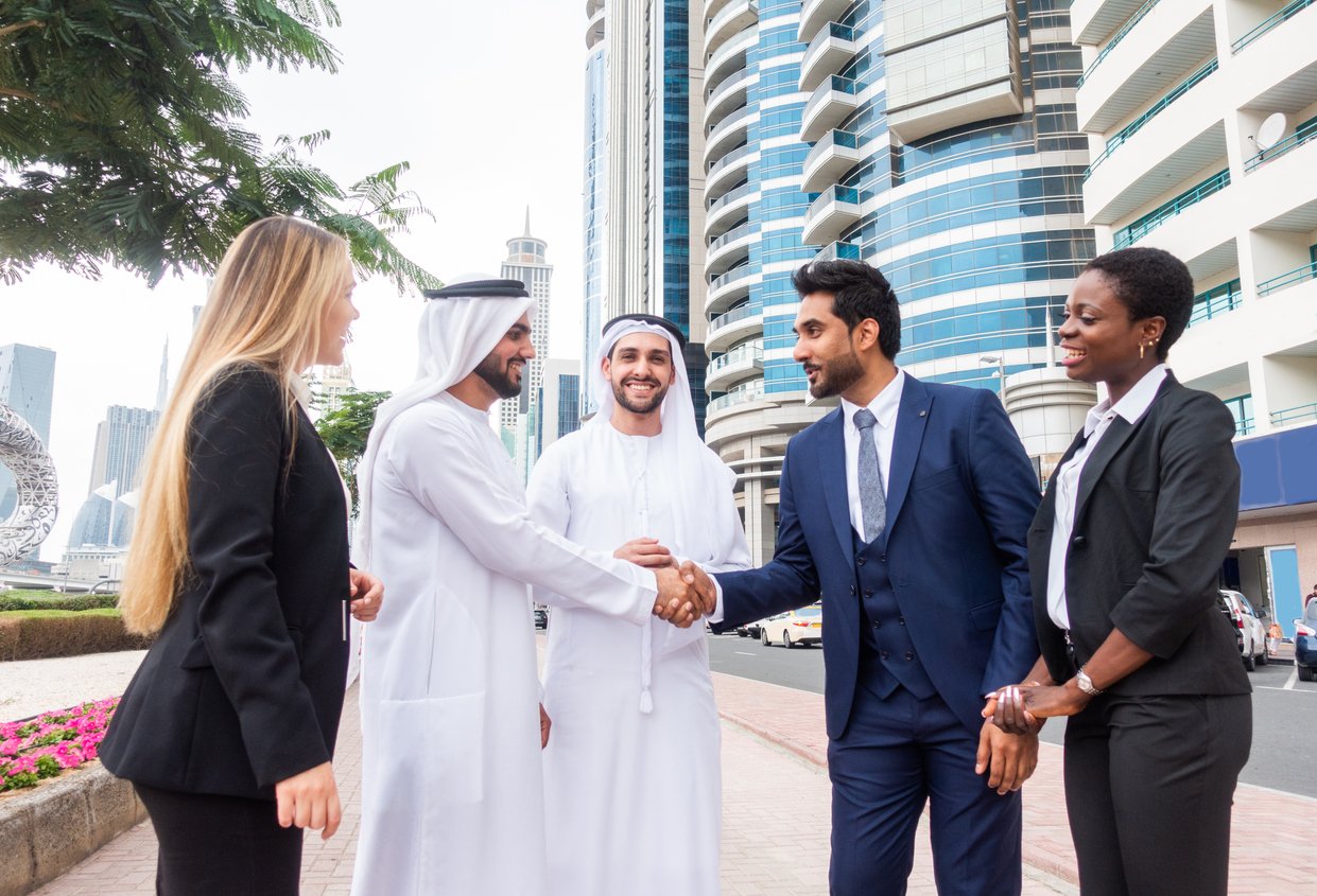 Professional Business Handshake
