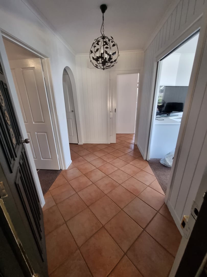 Interior room after Quality Painting Group transformation - completed project December 2021