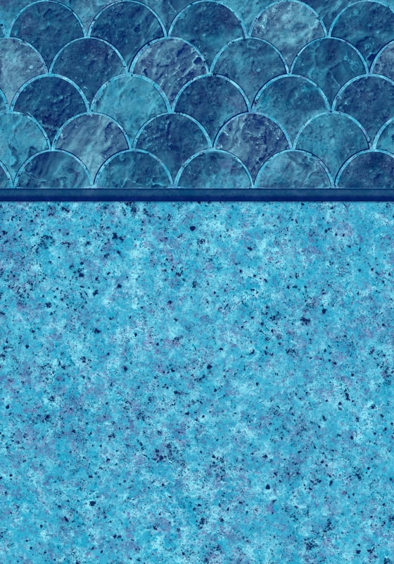 Rising Tide vinyl liner pattern