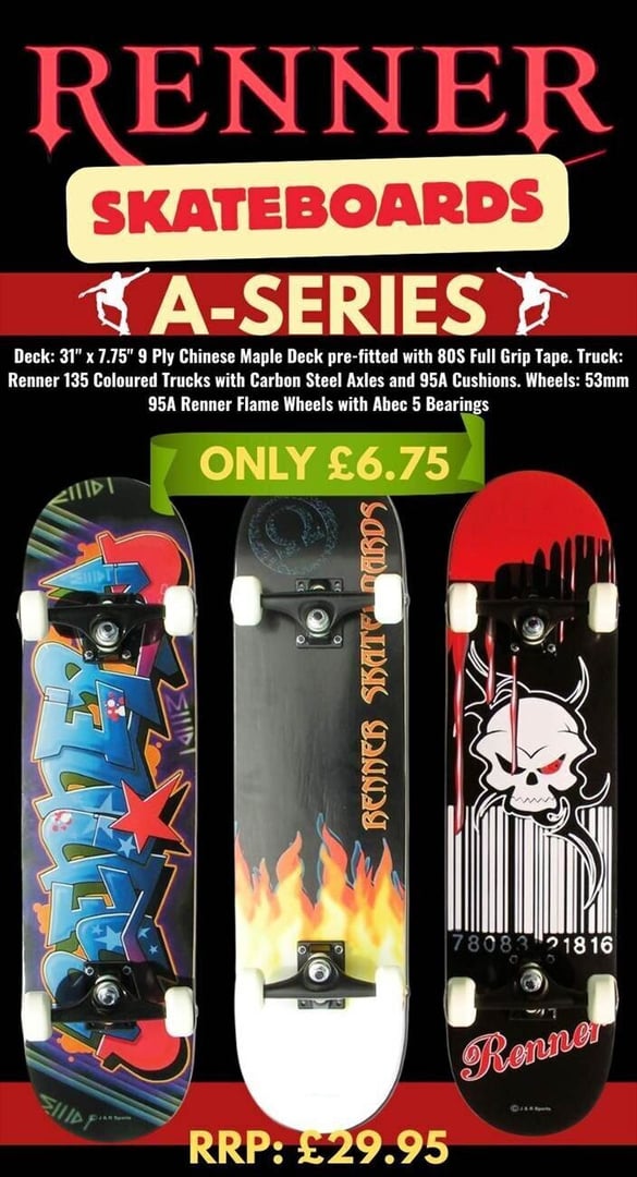 Renner A-Series Skateboards